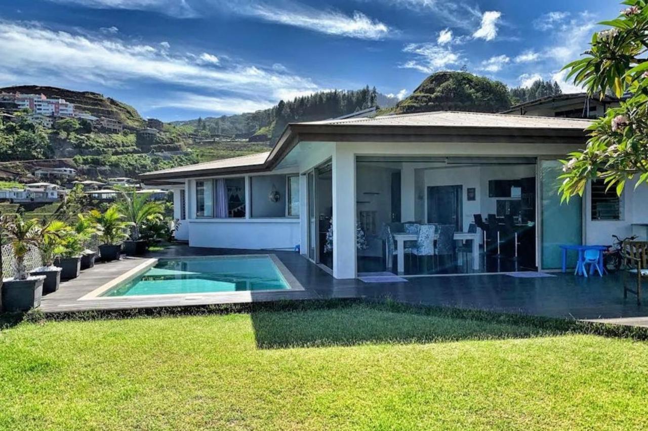 Villa Tiki Wonderfull Sea View Punaauia  Extérieur photo
