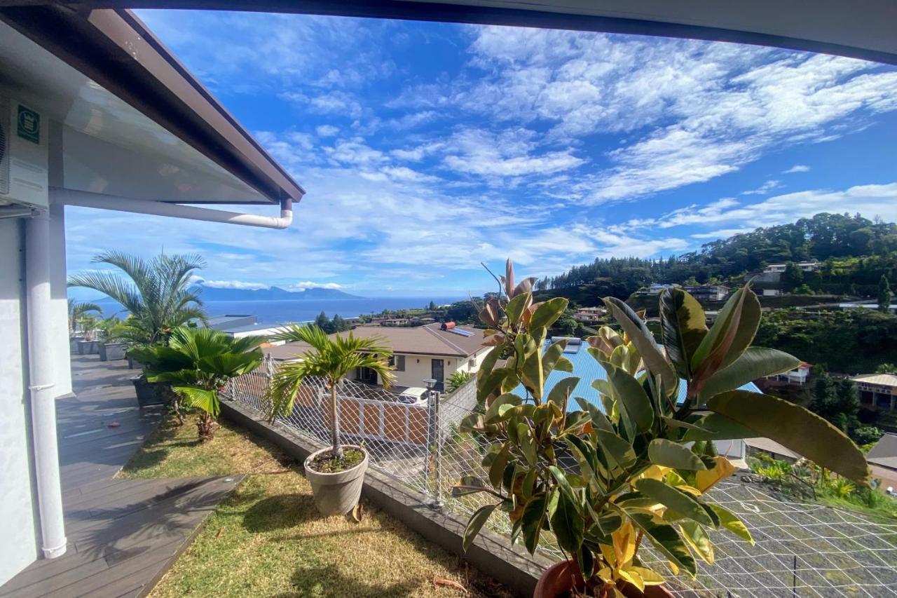Villa Tiki Wonderfull Sea View Punaauia  Extérieur photo